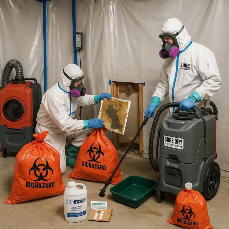 Contaminated Water Handling Protocols process in Lucas Valley-Marinwood, CA